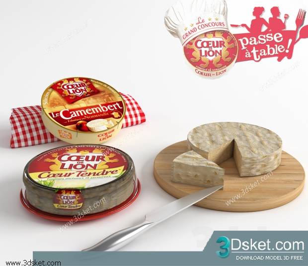 Free Download 3D Models Tableware Kitchen 0135