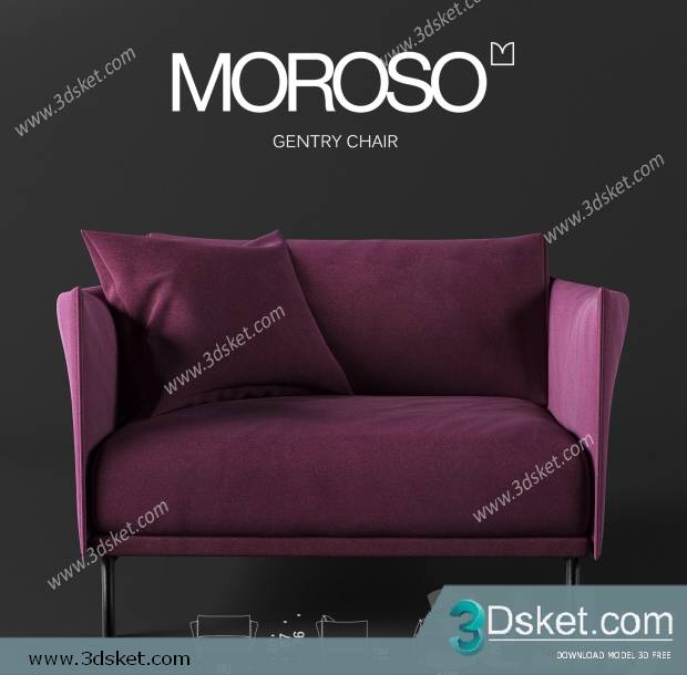 3D Model Sofa Free Download 199