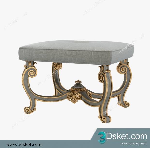 3D Model Chair Free Download 0178