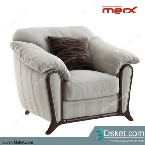 3D Model Arm Chair Free Download 323