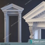 Free Download Decorative Plaster 3D Model 068