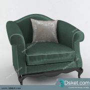 3D Model Arm Chair Free Download 325