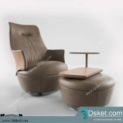 3D Model Arm Chair Free Download 327