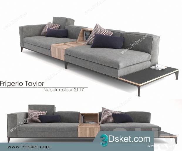 3D Model Sofa Free Download 200