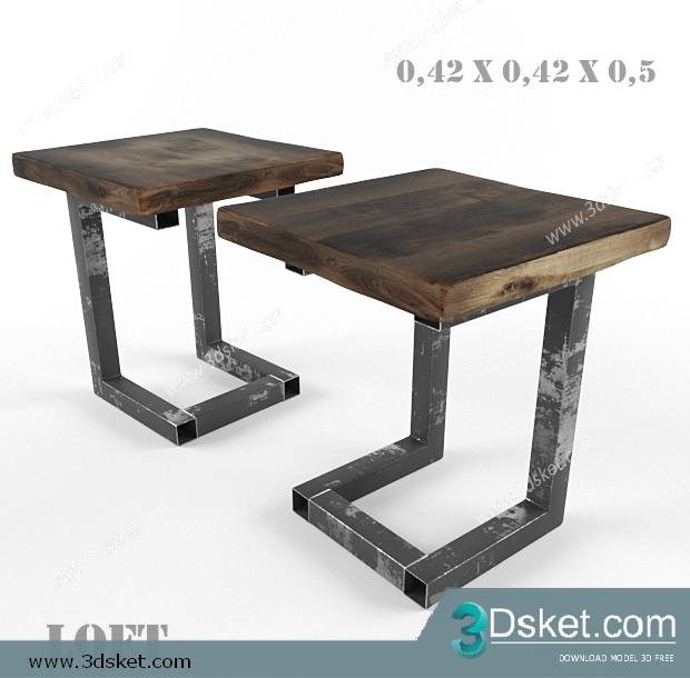 3D Model Chair Free Download 0180