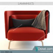 3D Model Arm Chair Free Download 331