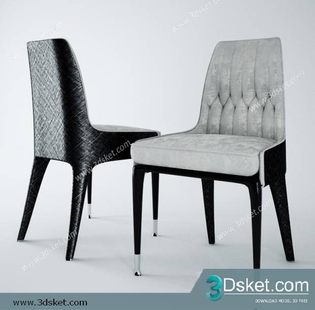 3D Model Chair Free Download 0181