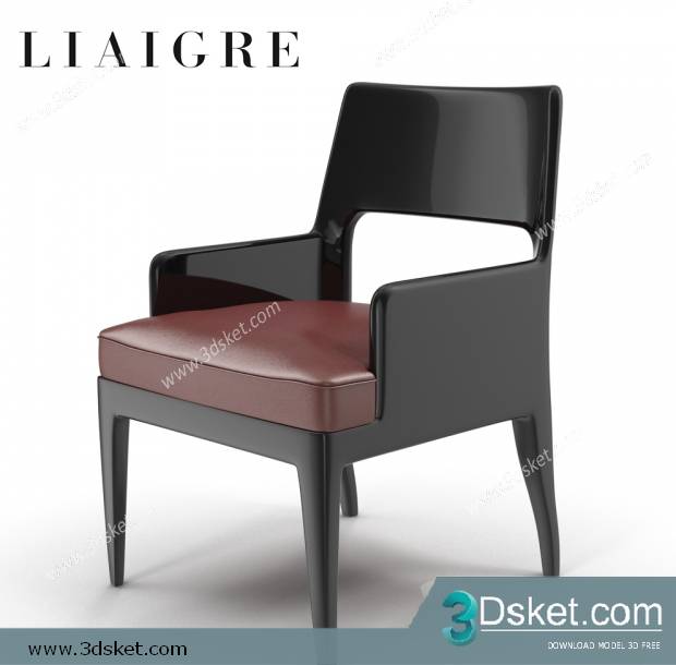 3D Model Chair Free Download 0182