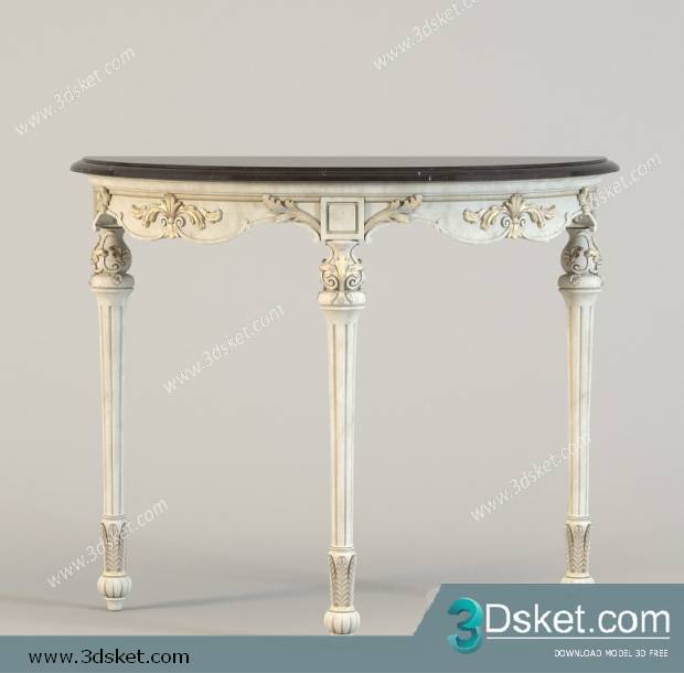 3D Model Table Free Download 0143