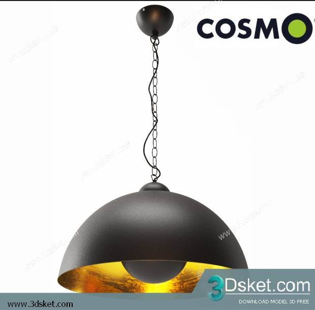 Free Download Ceiling Light 3D Model 0192