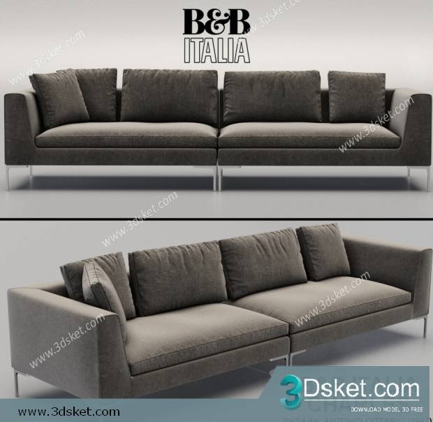 3D Model Sofa Free Download 204