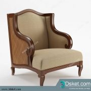 3D Model Arm Chair Free Download 332