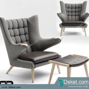 3D Model Arm Chair Free Download 333
