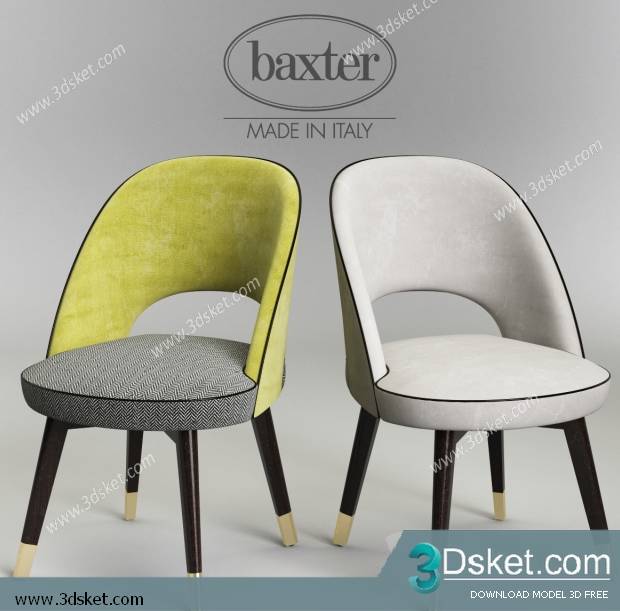 3D Model Arm Chair Free Download 336