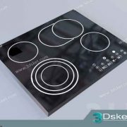 Free Download Kitchen Appliance 3D Model 064