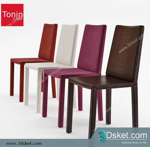 3D Model Chair Free Download 0184