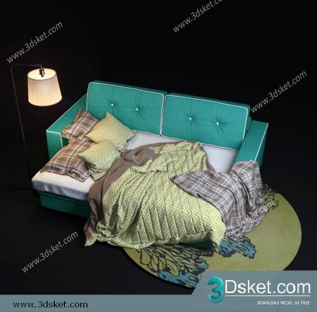 3D Model Sofa Free Download 210