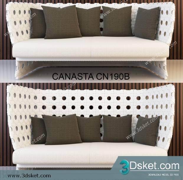 3D Model Sofa Free Download 214