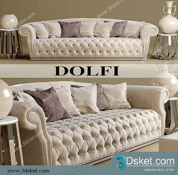 3D Model Sofa Free Download 215