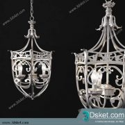 Free Download Ceiling Light 3D Model 0199