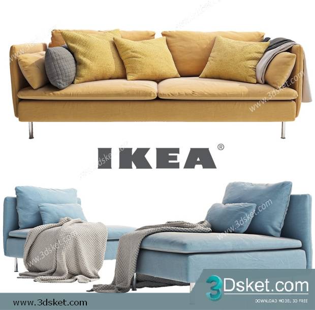 3D Model Sofa Free Download 217