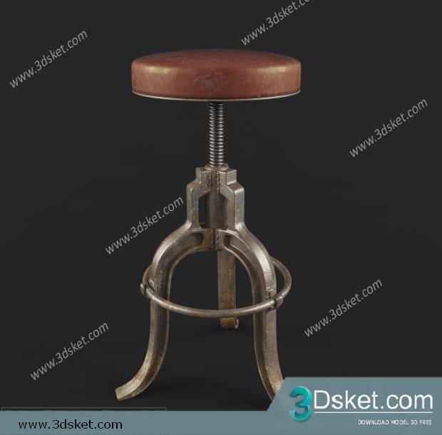 3D Model Chair Free Download 0190