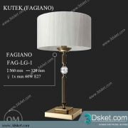 Free Download Table Lamp 3D Model 0196