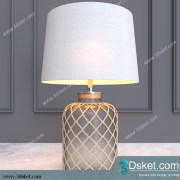 Free Download Table Lamp 3D Model 0197
