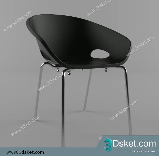 3D Model Chair Free Download 0191