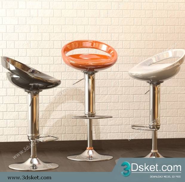 3D Model Chair Free Download 0193