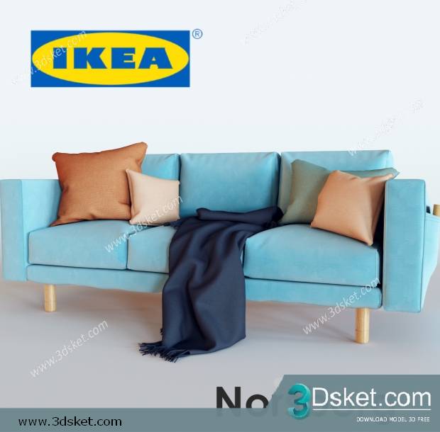 3D Model Sofa Free Download 223
