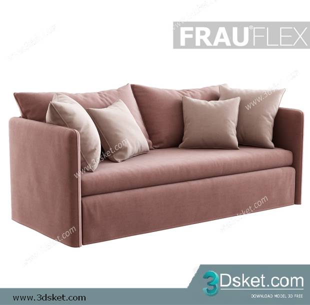 3D Model Sofa Free Download 224