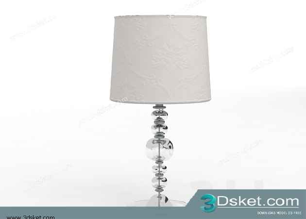 Free Download Table Lamp 3D Model 0101