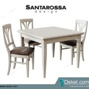 3D Model Table Chair Free Download 107
