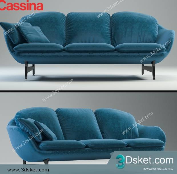 3D Model Sofa Free Download 225