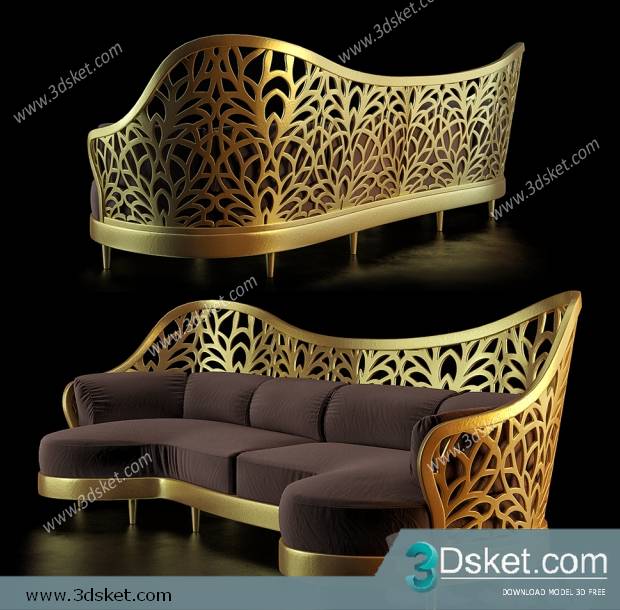 3D Model Sofa Free Download 226