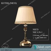 Free Download Table Lamp 3D Model 0200