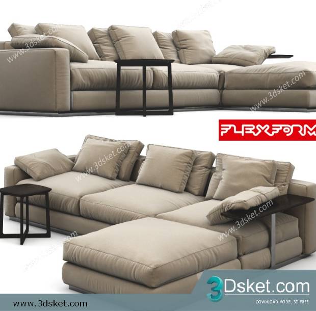 3D Model Sofa Free Download 227