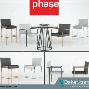 3D Model Table Chair Free Download 110