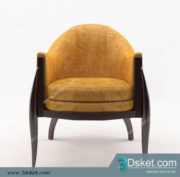 3D Model Chair Free Download 0200
