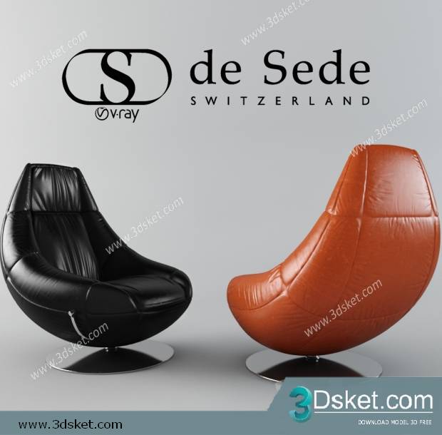 3D Model Chair Free Download 0202