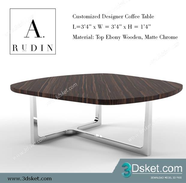 3D Model Table Free Download 0148