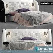 3D Model Bed Free Download Giường 185
