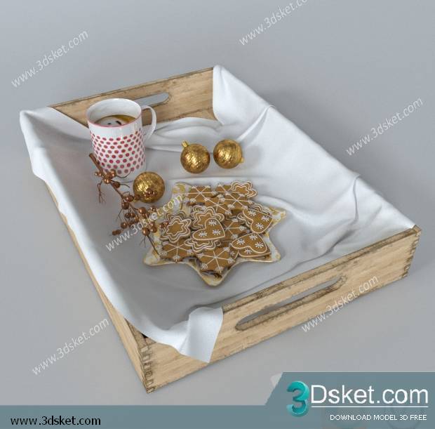 Free Download 3D Models Tableware Kitchen 0143