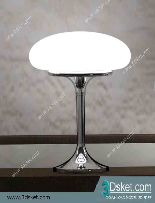 Free Download Table Lamp 3D Model 0103