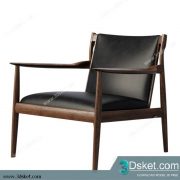 3D Model Arm Chair Free Download 348