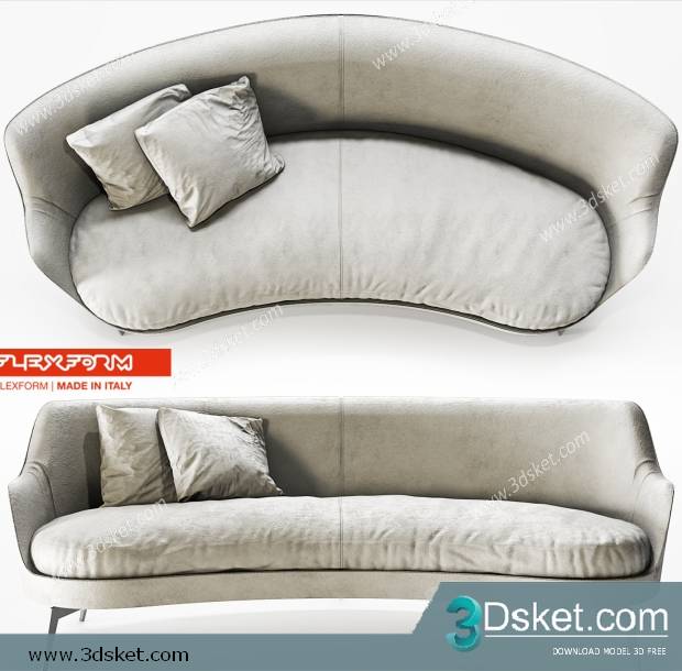 3D Model Sofa Free Download 231