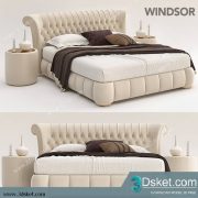 3D Model Bed Free Download Giường 187