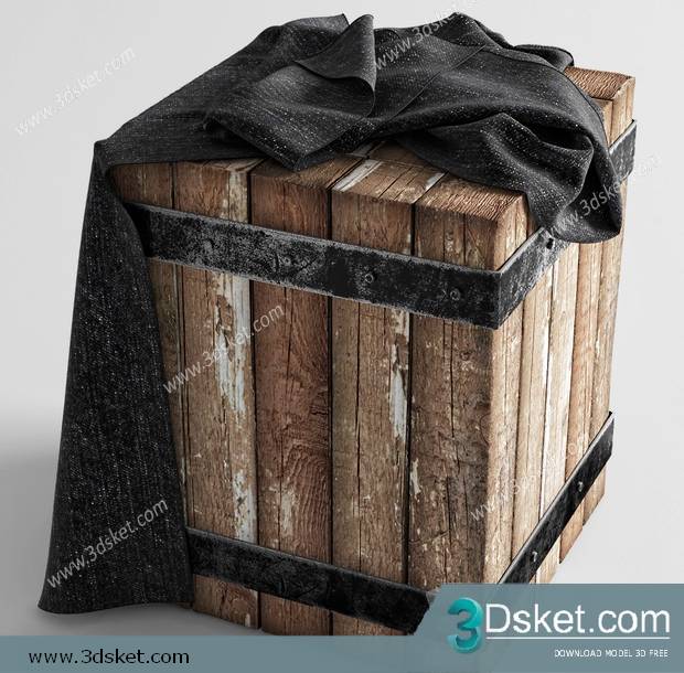 3D Model Chair Free Download 0211