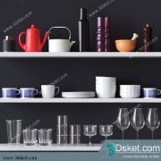 Free Download 3D Models Tableware Kitchen 0144